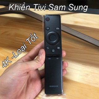 Điều khiển tivi samsung smart 4k lưng cong-không giọng nói- sử dụng cho tivi samsung smart 4k ultra hdtv dòng ku