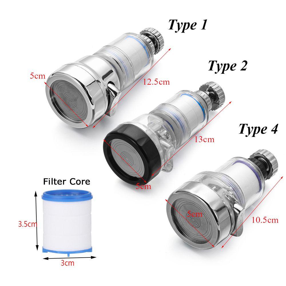 Muvako Đầu Lọc Nối Ống Xoay 360 Độ Chuyên Dụng° Đầu Vòi Máy Phát Điện 3 Chế Độ
