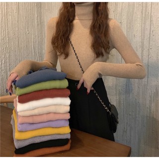 Áo Len tăm Cổ Lọ Giữ Nhiệt , Áo len cao cổ Quảng Châu