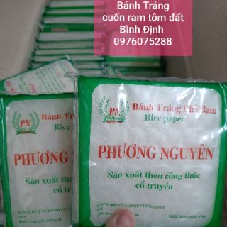 Combo 10 xấp Bánh Tráng cuốn chả ram tôm đất Bình Định
