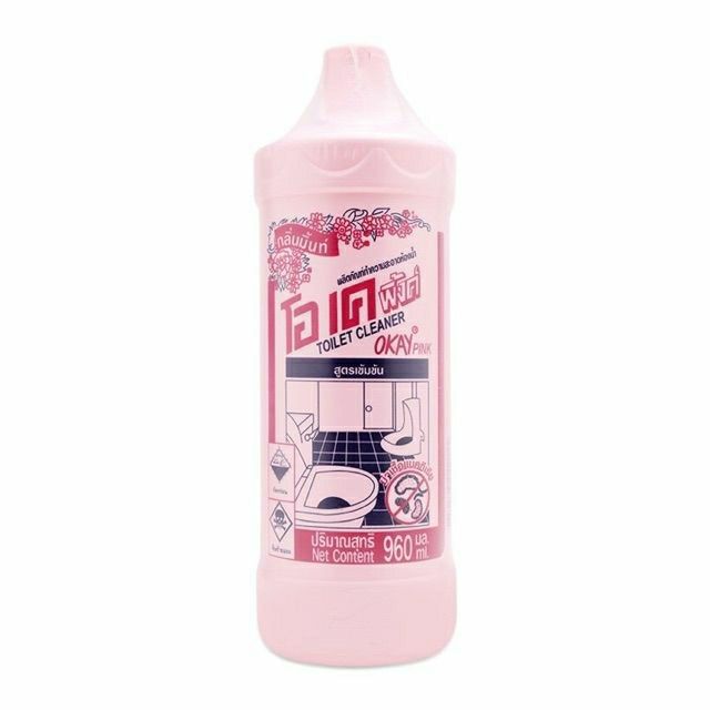 NƯỚC TẨY BỒN CẦU- NHÀ VỆ SINH OKAY THÁI LAN 960ml