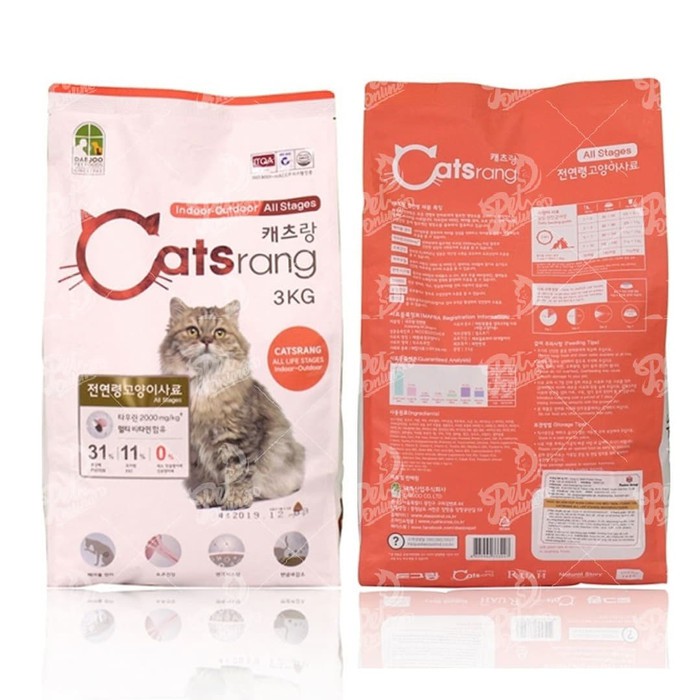 [3kg] Hạt Catsrang Cho Mèo Mọi Lứa Tuổi