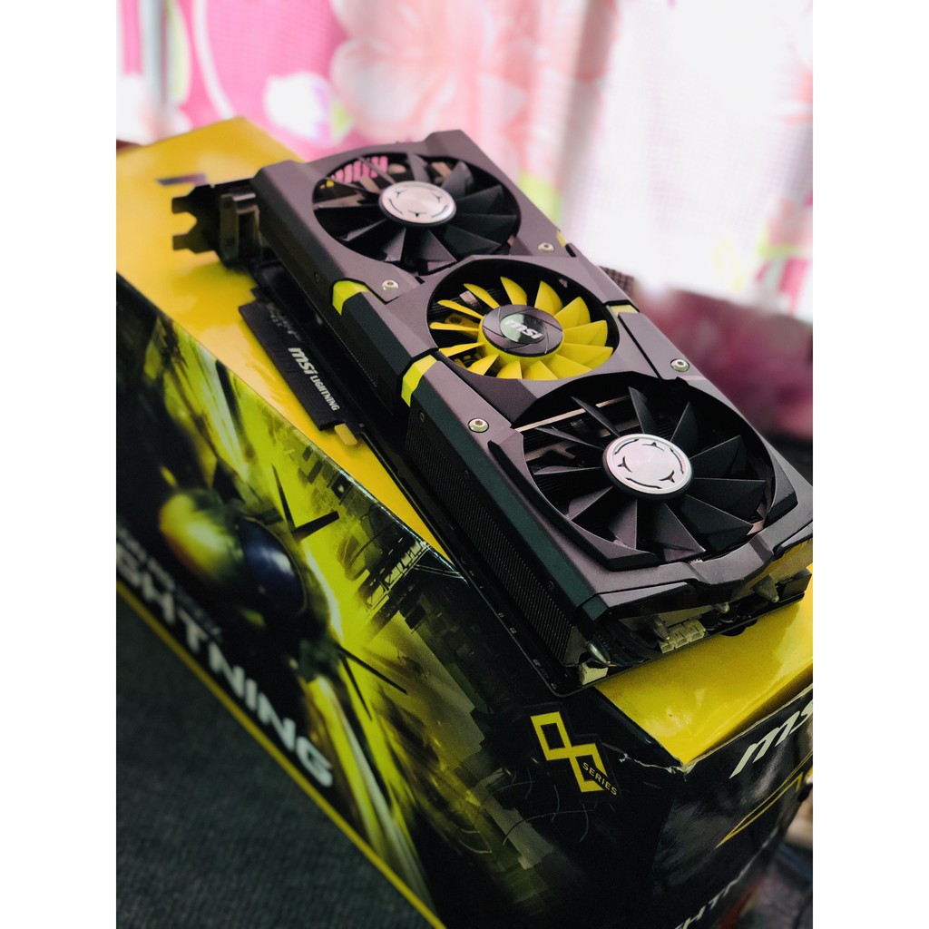 Card Đồ Họa MSI R9 290X LIGHTNING 4GB 512Bit GDDR5 Fullbox Likenew