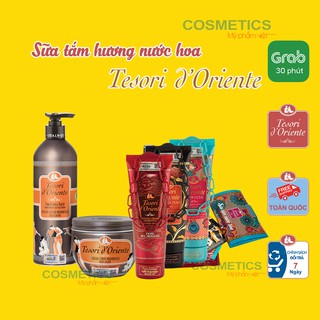 Sữa tắm nước hoa, sữa tắm xích Tesori D'Oriente dây xích 250ml các mùi quyến rũ