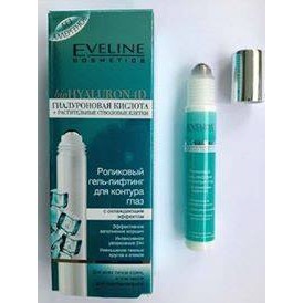 Thanh Lăn Mắt Filler EVELINE New Hyaluron Trị Quầng Thâm và Nâng Cơ Xóa Nếp Nhăn Dưỡng Da Vùng Mắt