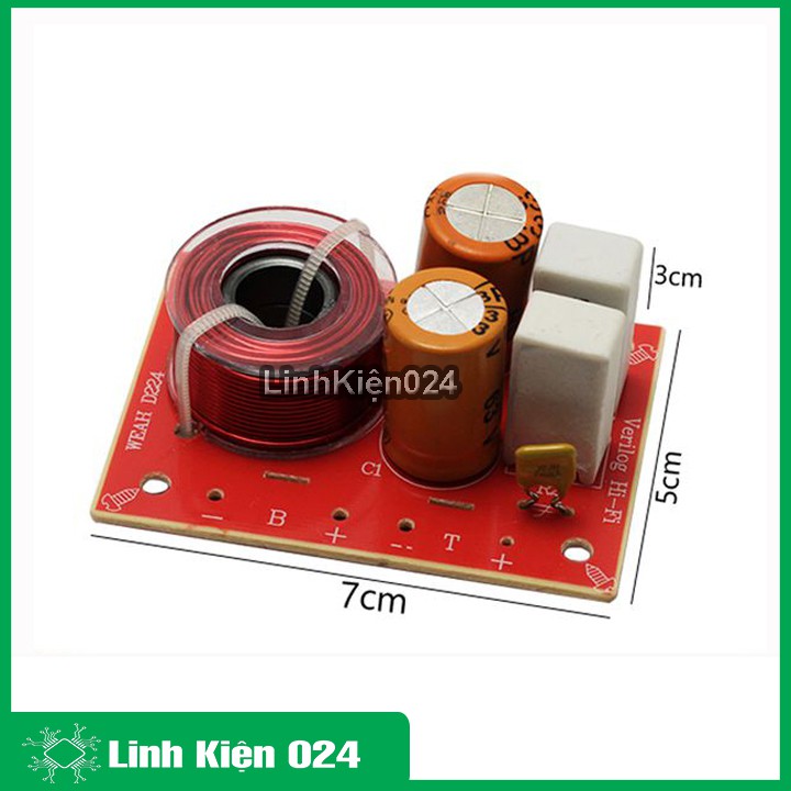 Module phân tần loa 2 kênh 48Hz-20Khz 80W