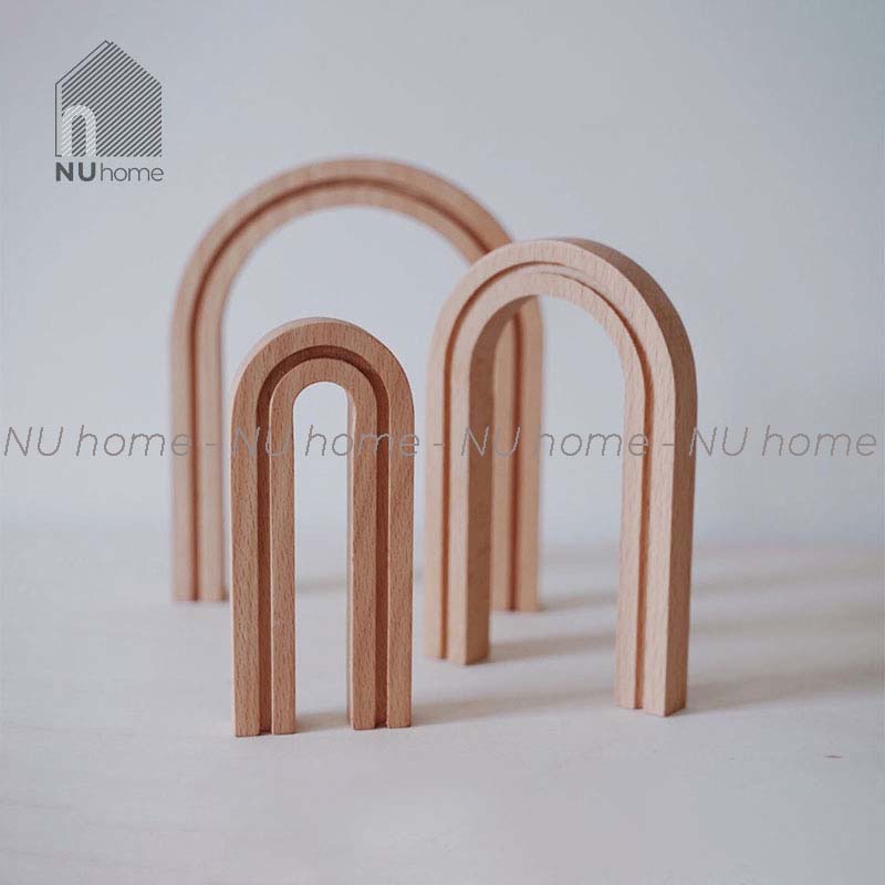 nuhome.vn | Đế lót đa năng hình cầu vòng - Niji, lót ly ấm trà, đế lót xoang nồi chảo dĩa thiết kế mộc mạc và đẹp mắt