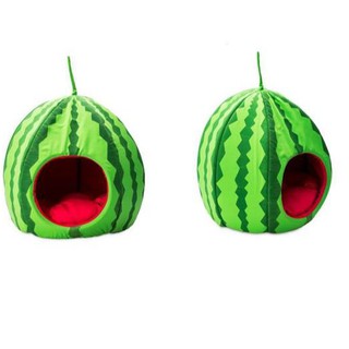 Nhà Ngủ Cho Chó Mèo Hình Quả Dưa Hấu Size L