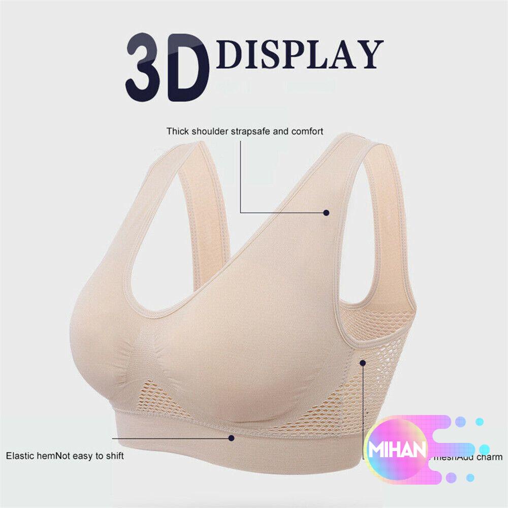 Áo ngực thể thao không gọng thoáng khí chống sốc MIHAN1