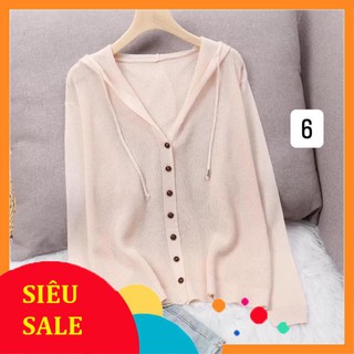 Áo len cadigan mỏng cực xinh