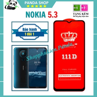 💎CAO CẤP💎 Kính Cường Lực Nokia 5.3 - Full màn hình 111D và trong suốt - Độ cứng 9H - Độ trong suốt cực cao.