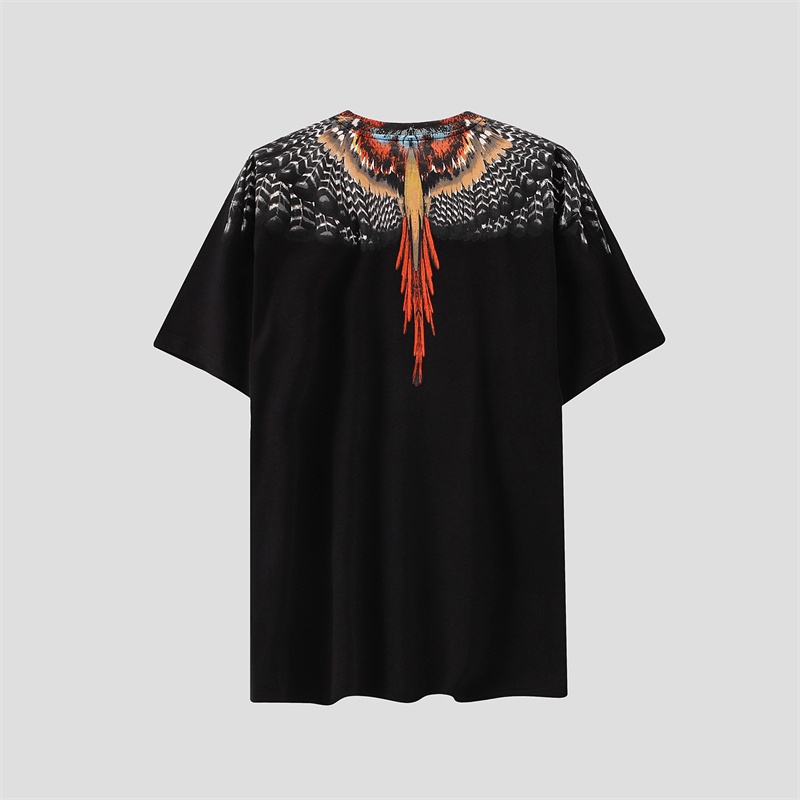 Bán Chạy Nhất Áo Thun Cotton Tay Ngắn In Hình Đôi Cánh Đại Bàng Phương Đông Plus Size Unisex