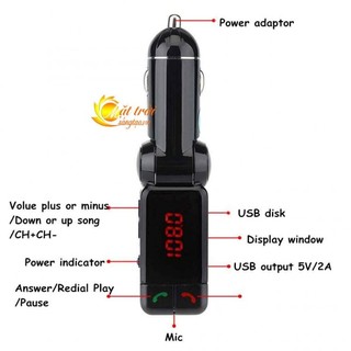 Bluetooth – FM Music Car BC06 siêu đa năng