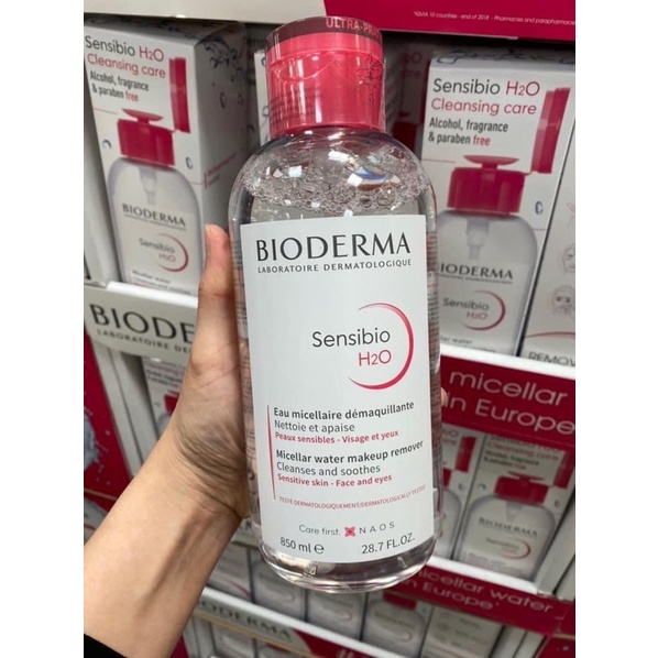 NƯỚC TẨY TRANG BIODERMA PHIÊN BẢN GIỚI HẠN 850ml