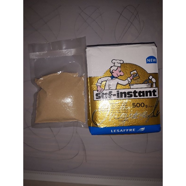 Men khô làm bánh mỳ, bánh bao gói 50g