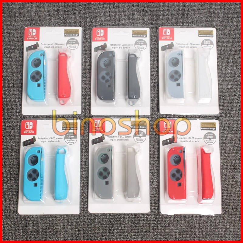 [Mã ELORDER5 giảm 10K đơn 20K] Ốp Silicon Màu Cho Joy Con Nintendo Switch