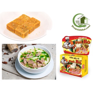 Viên gia vị nấu phở bò - hộp 4 viên, gia vị viên Ông Chà Và cho nước dùng thêm ngon ngọt đậm đà tự nhiên