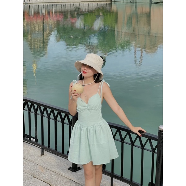 Váy hai dây dịu dàng mùa hè Valse Dress