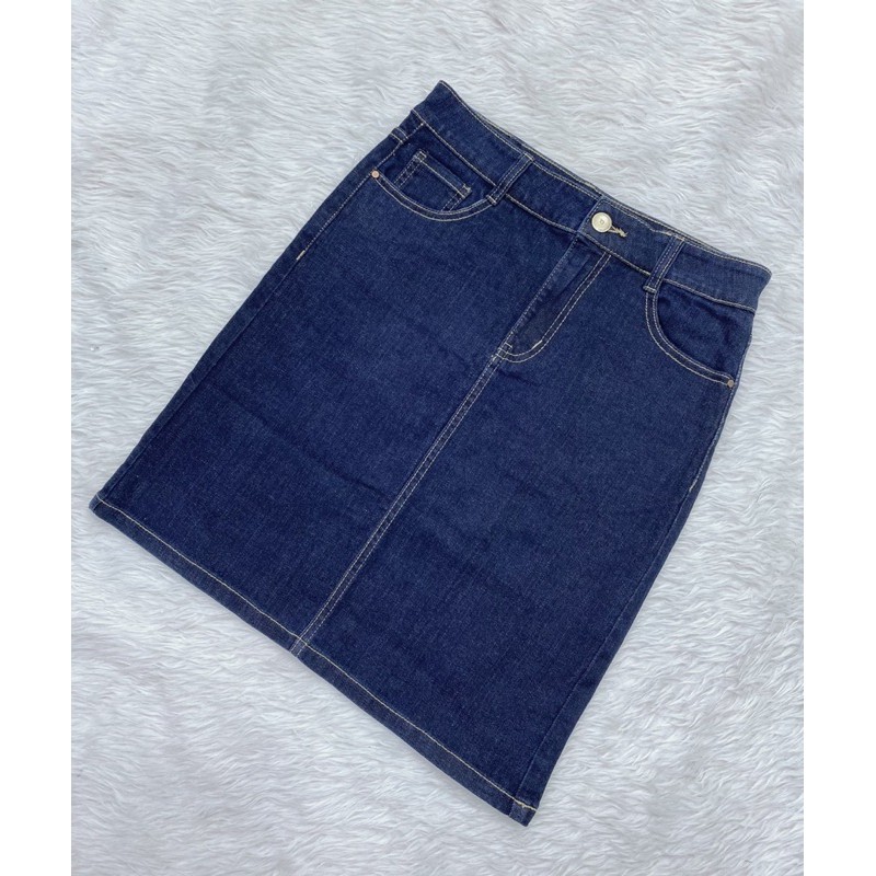 Chân váy jeans co giản vnxk | BigBuy360 - bigbuy360.vn