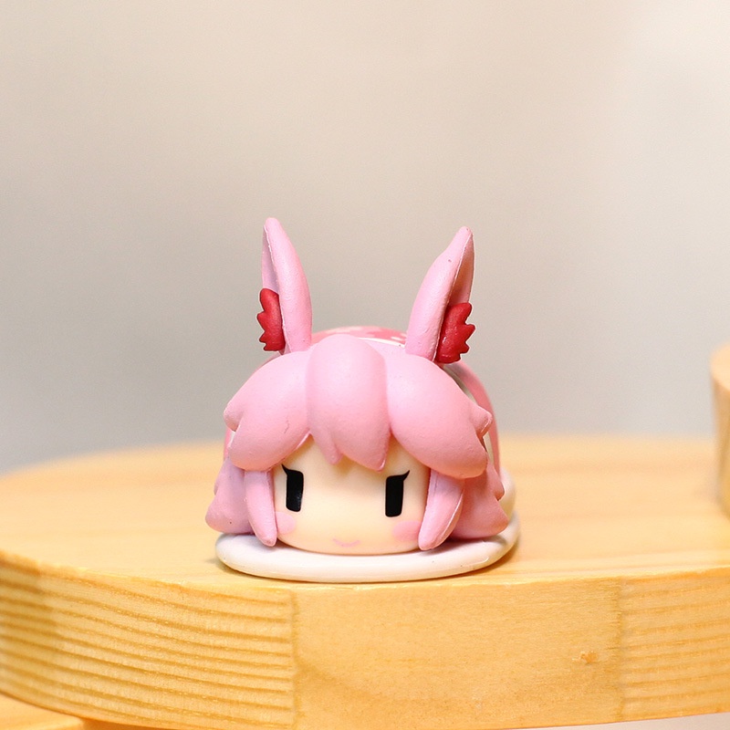 1 Bộ / 7 Mô Hình Nhân Vật Hankai Va Chạm 3 Phong Cách Kiana Mei Bronya sakura Dễ Thương