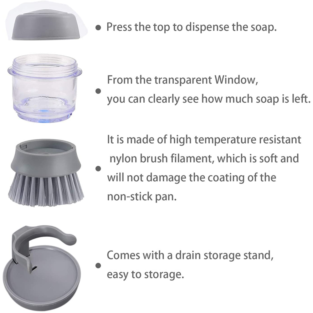 Bàn Chải Rửa Bát Đĩa Đa Năng Sử Dụng Tiện Lợi