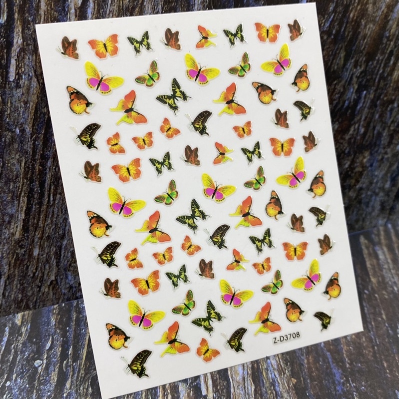 Stiker dán trang trí móng