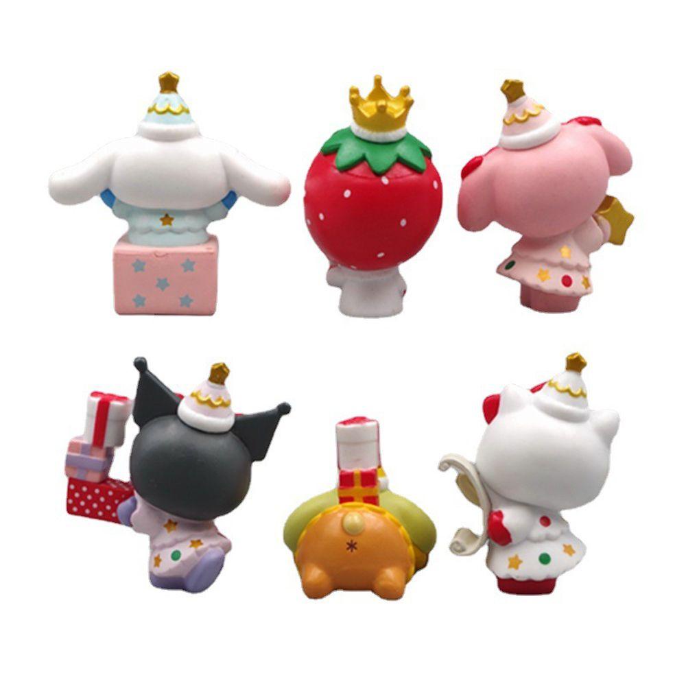 Mô Hình Nhân Vật Kuromi Hoạt Hình AUGUSTINE Kuromi Bằng PVC Độc Quyền Làm Quà Tặng Giáng Sinh