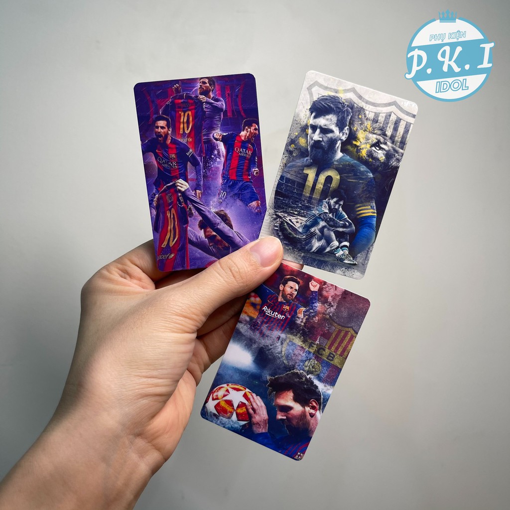 Bộ Card Bo Góc Lionel Messi - Huyền Thoại Đương Đại Làng Túc Cầu