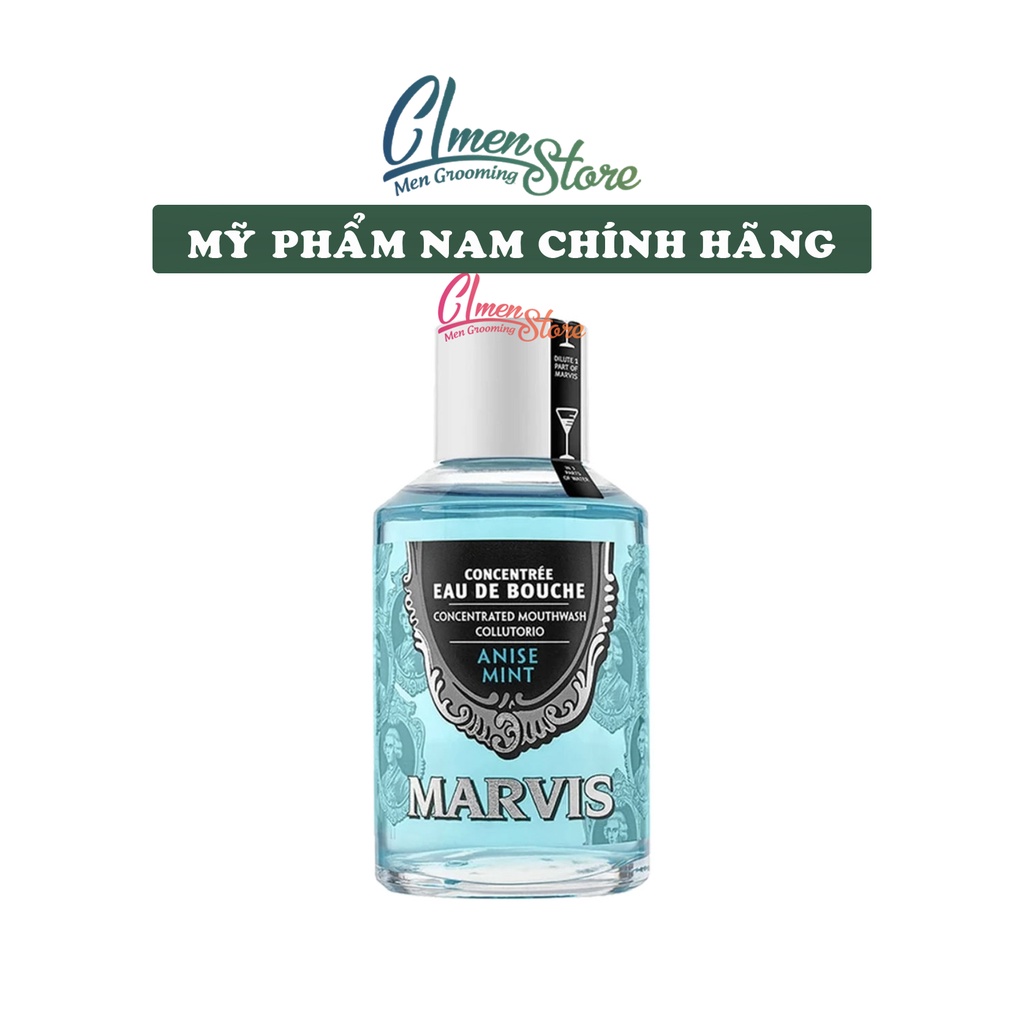 Nước Súc Miệng Marvis Anise Mint Concentrated Mouthwash 120ml