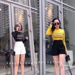quần đùi cạp cao, đùi short chất tuyết mưa, 044