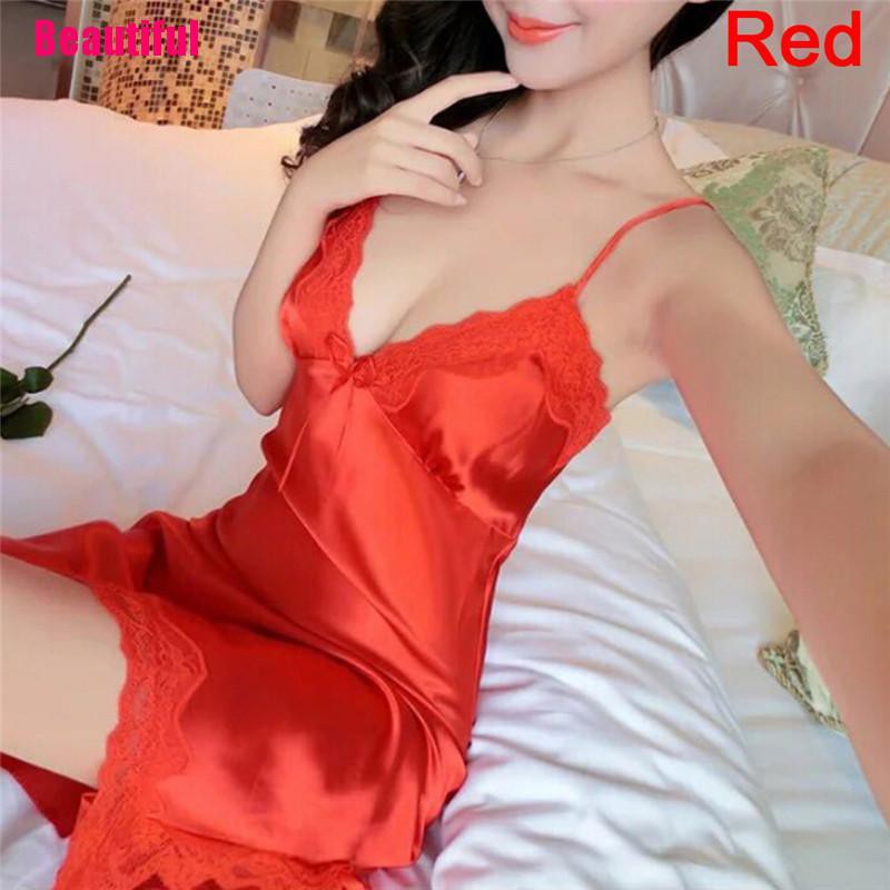 Vn Áo Choàng Ngủ Lụa Gợi Cảm