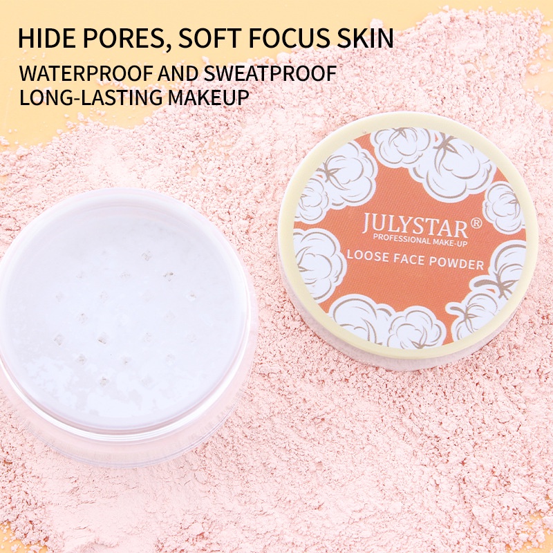 Phấn Phủ Dạng Bột Che Khuyết Điểm Kiểm Soát Dầu Mịn Màng