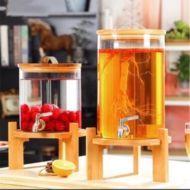 Bình Thủy Tinh Có Vòi