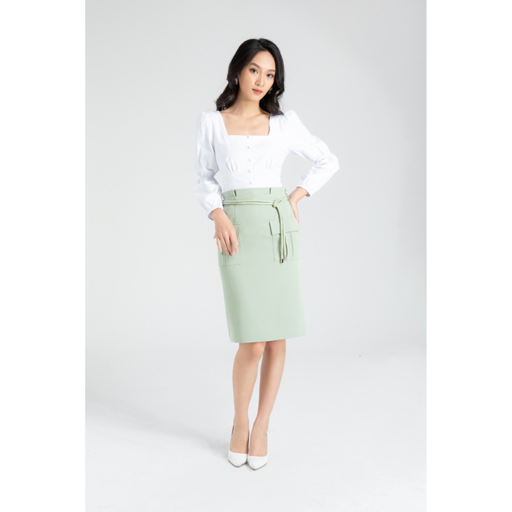 [Mã WABRM4  giảm 15% tối đa 50k đơn 150k] IVY moda Zuýp ôm 2 lớp MS 31C5566 | BigBuy360 - bigbuy360.vn