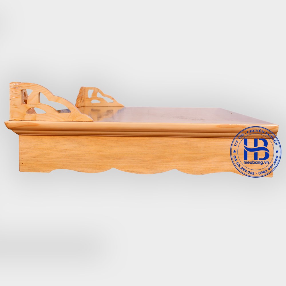Bàn thờ treo tường trơn 61cm, 69cm, 81cm, 89cm | Nhận đặt làm theo yêu cầu