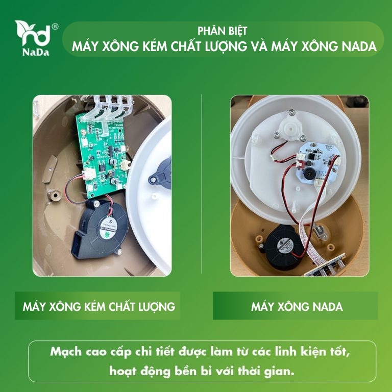 Máy xông tinh dầu Cổ Loa Nada | Khuếch tán tinh dầu | Chất lượng, Bảo hành 12 tháng