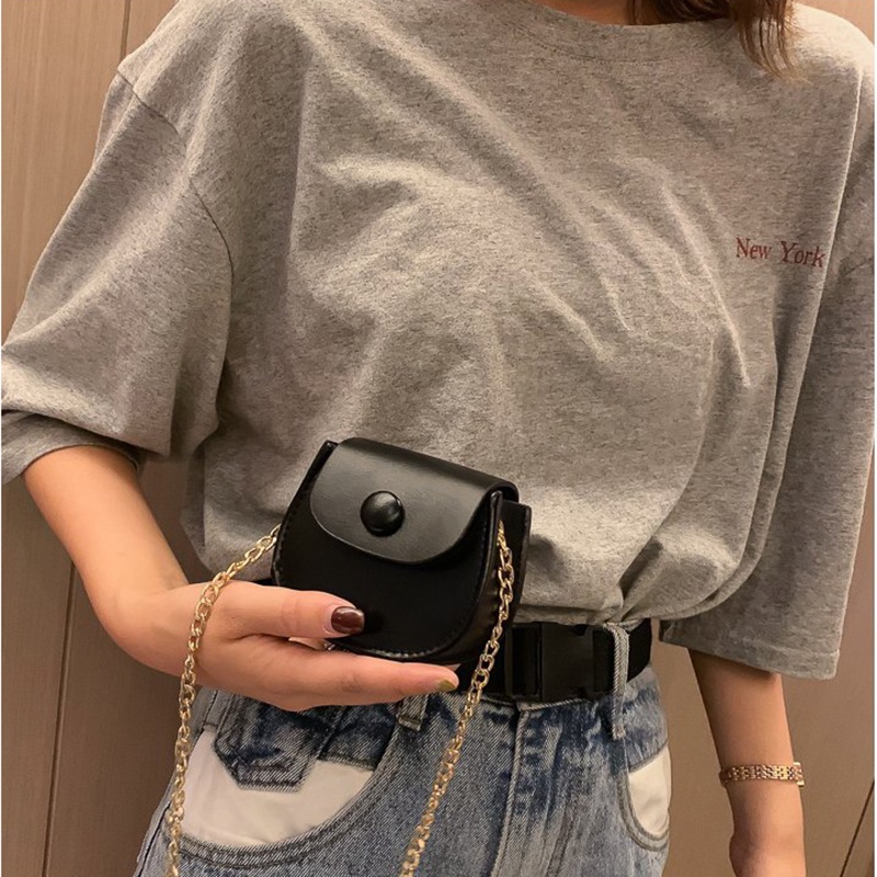 Túi đeo chéo IELGY nhỏ nhắn phong cách Hàn Quốc thời trang dành cho nữ