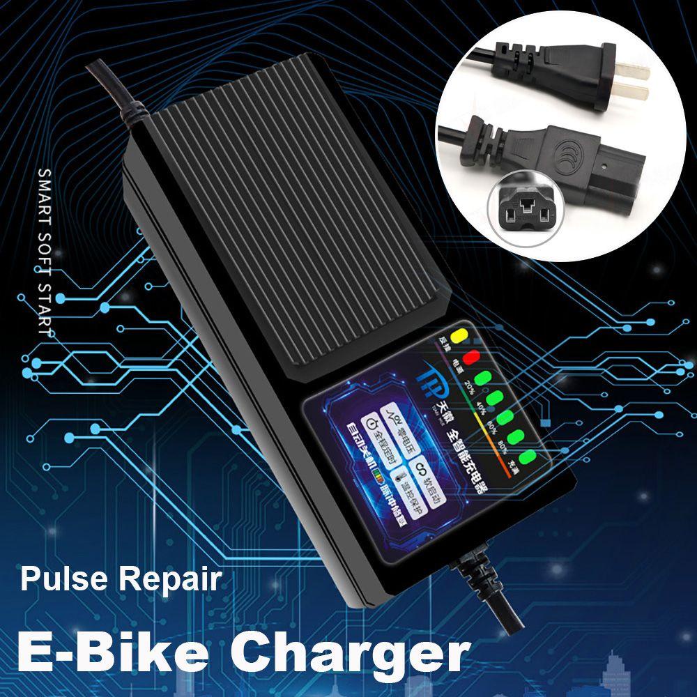 HS Bộ Sạc Pin Lithium Hình Tam Giác Cho Xe Đạp