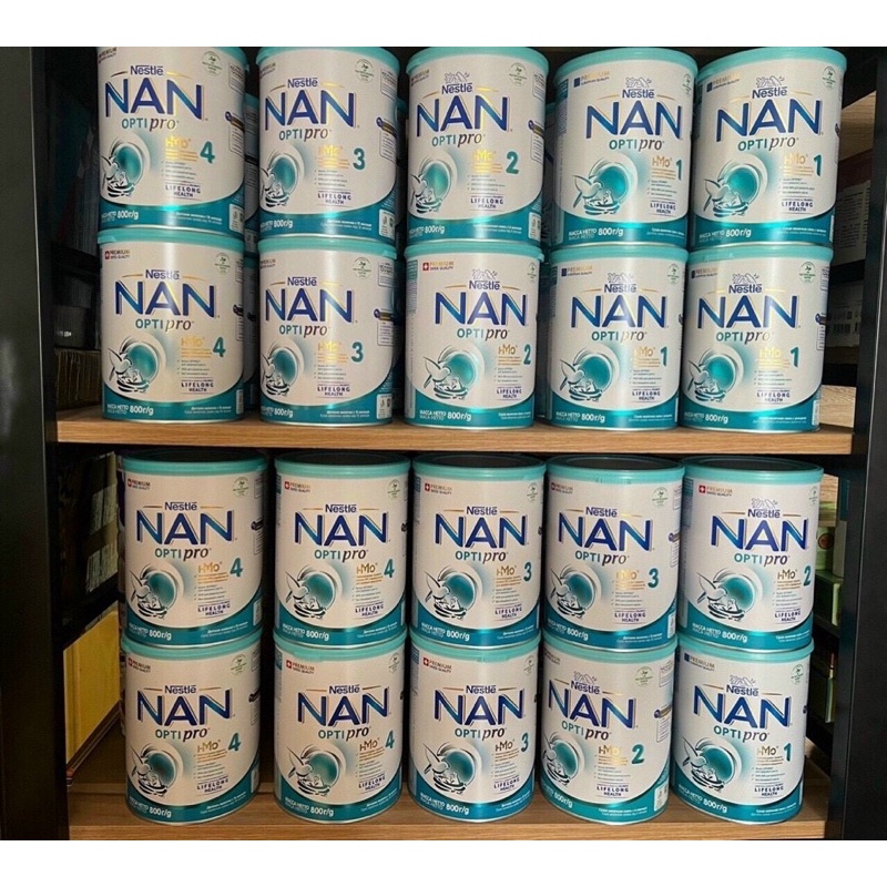 Sữa NAN Nga đủ số 1,2,3,4 hộp 400g/800g