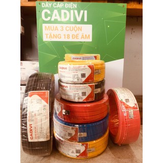 Dây điện đôi cadivi 2 x 1.0 chính hãng 50 mét