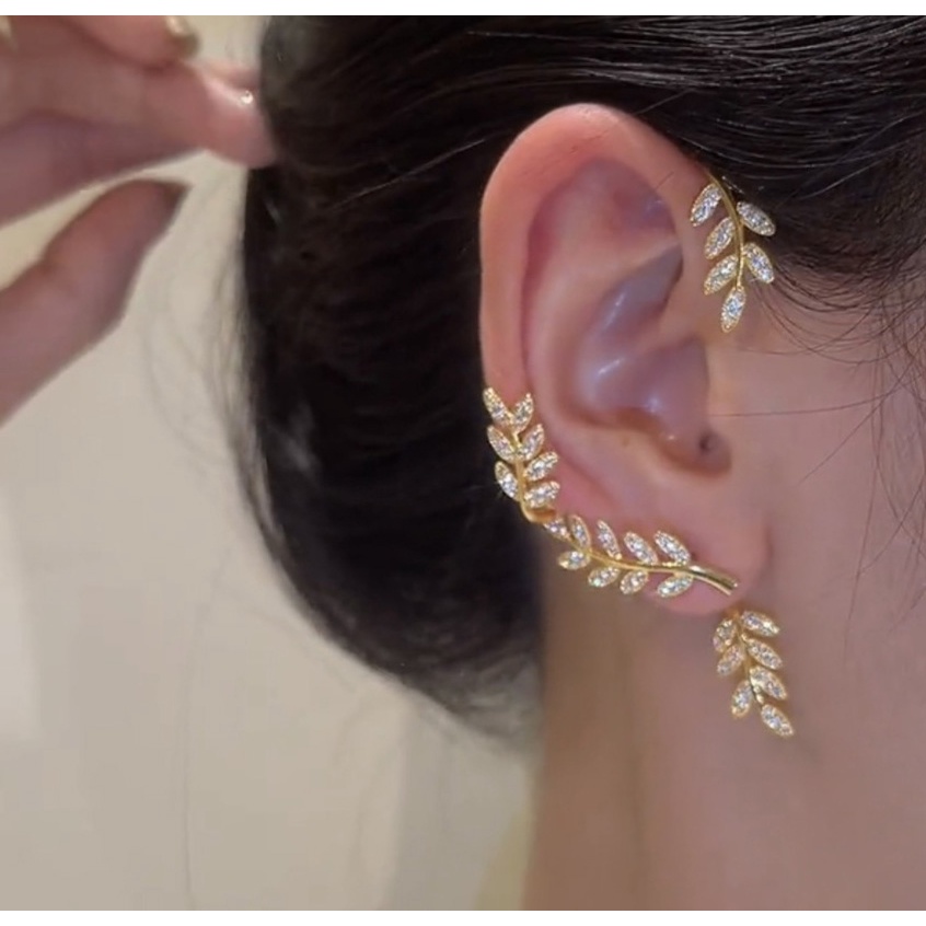 Khuyên tai hình hoa tuyết / tua rua thời trang dành cho nữ