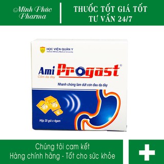 Cốm Bình DẠ DÀY amiprogast Học Viện Quân Y hộp 20 gói