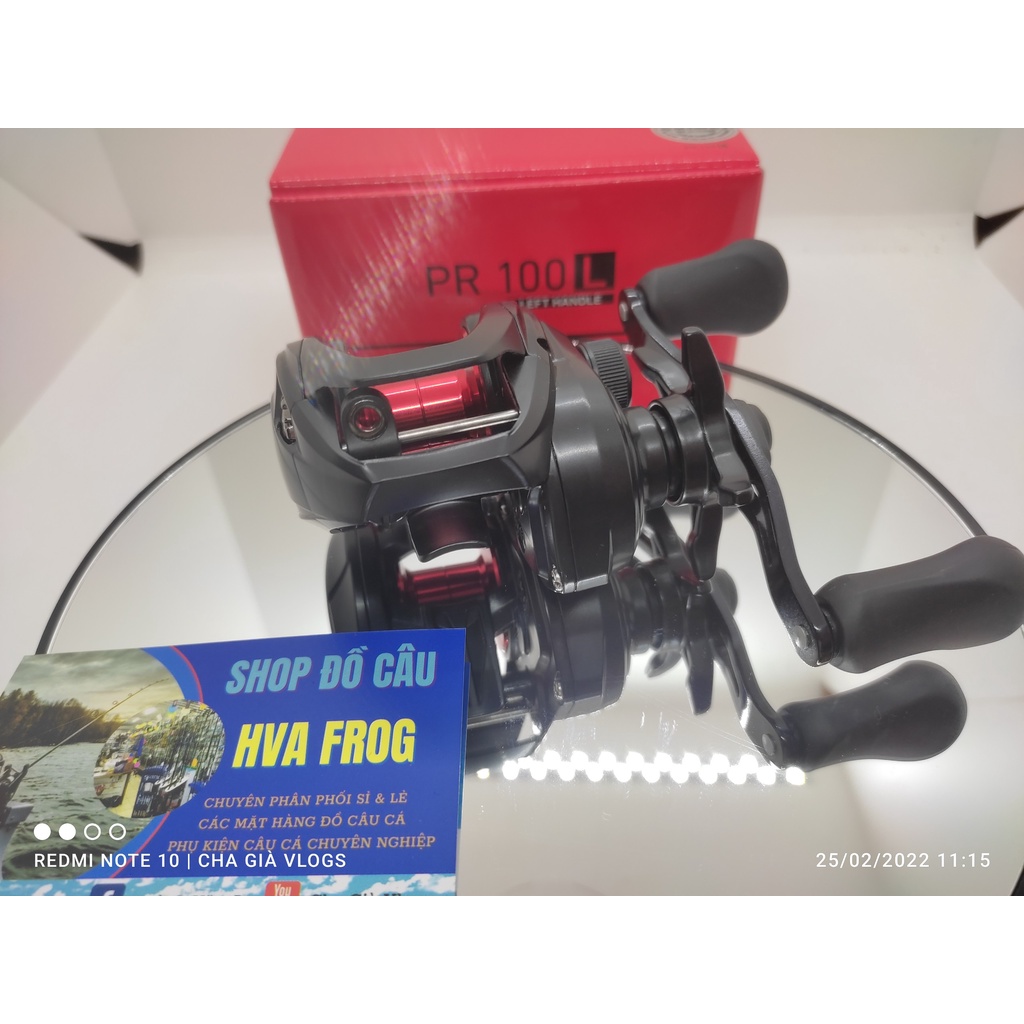 MÁY NGANG DAIWA PR 100L{ HÀNG CHÍNH HÃNG} TẶNG KÈM MỒI MỀM CHA GIÀ VLOGS