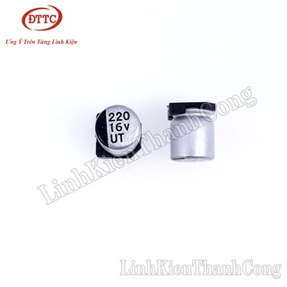 Bộ 20 Chiếc Tụ Nhôm 220uF 16V 6.3x7.7mm