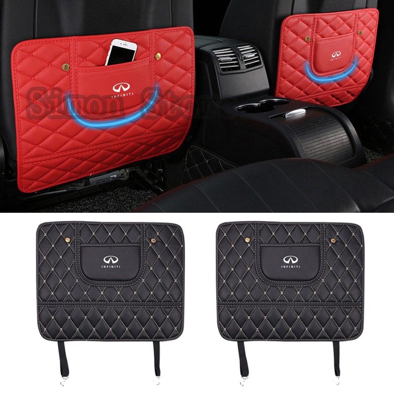 Set 2 tấm lót ghế ngồi xe hơi chống bẩn cho Infiniti G35 QX70 G20 G25