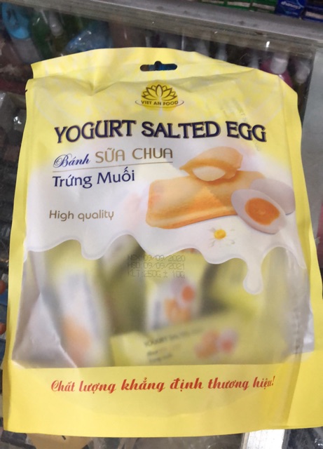 Bánh Sữa Chua Trứng Muối Túi 250g