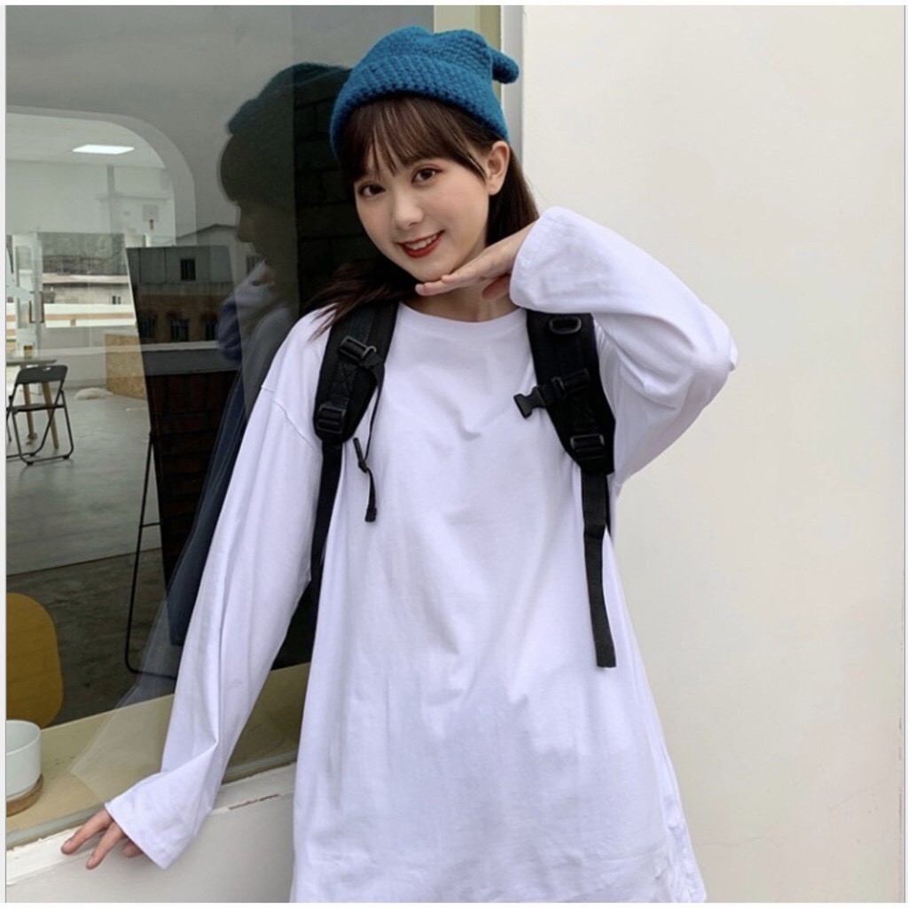 Set áo thun váy yếm kẻ 2 dây babydoll dáng xòe tiểu thư/ Áo thun trơn dài tay mix yếm suông ulzzang_ranstore | BigBuy360 - bigbuy360.vn