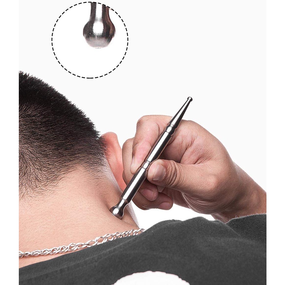 Bút Châm Cứu Mát Xa Cơ Thể Bằng Thép Không Gỉ