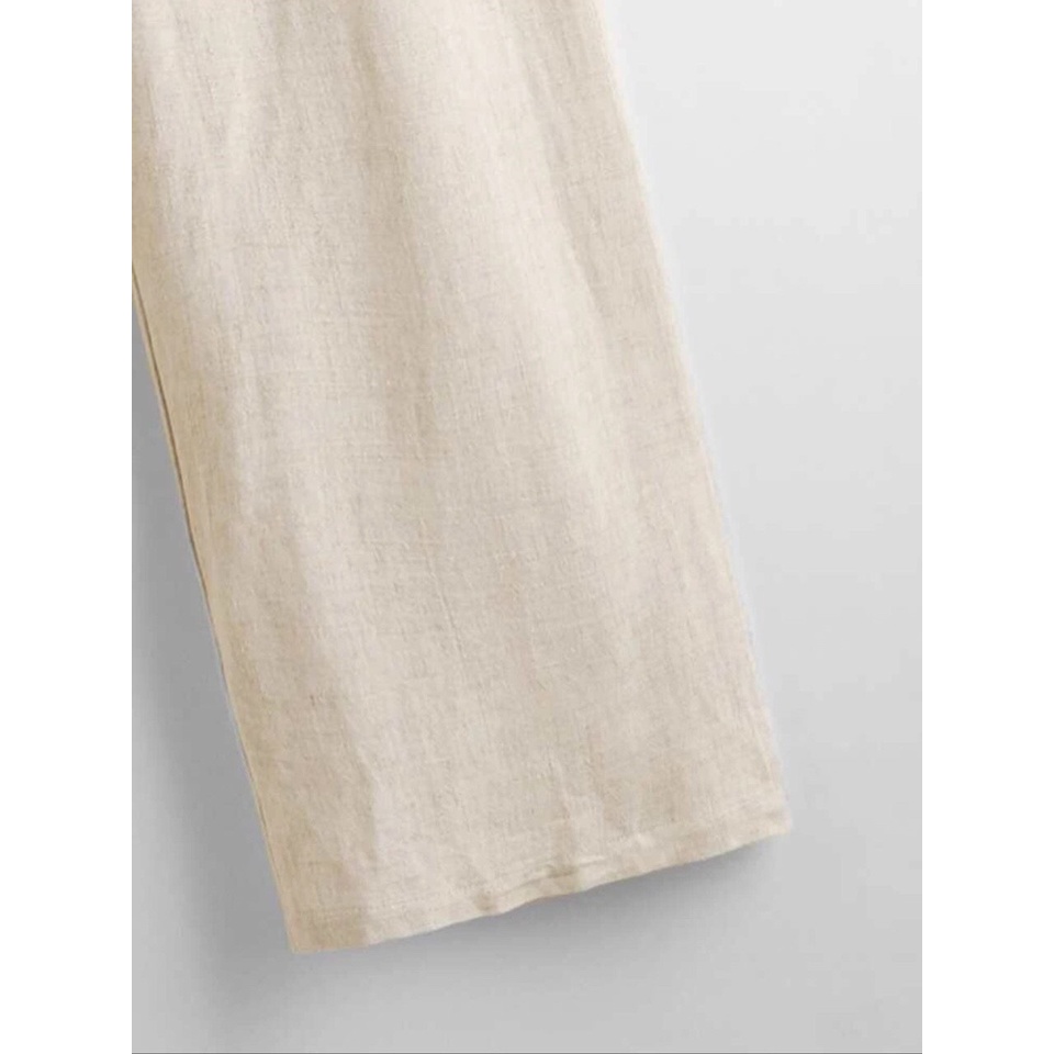 QUẦN LINEN LỤA ỐNG SUÔNG HOT TREND NỮ THỜI TRANG ĐI CHƠI, ĐI LÀM