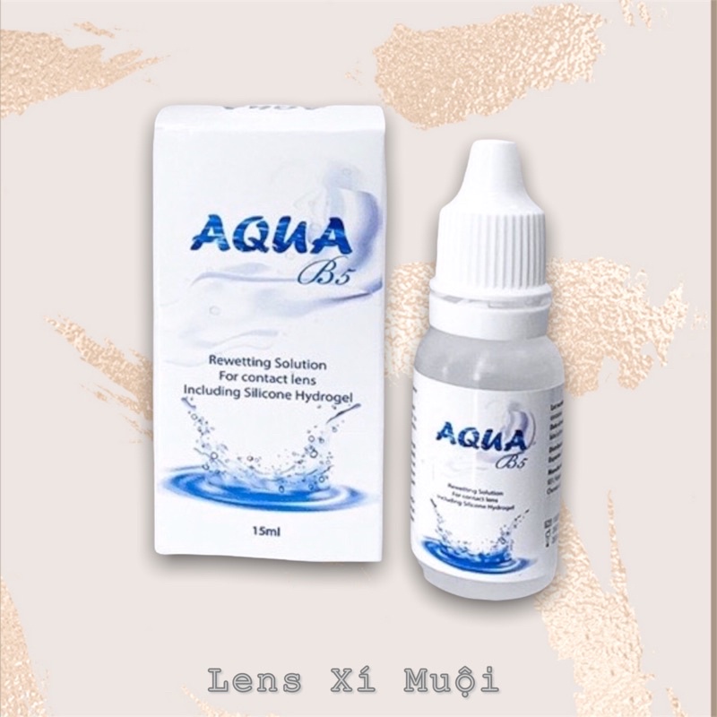 Nước nhỏ mắt Aqua Hàn Quốc chính hãng
